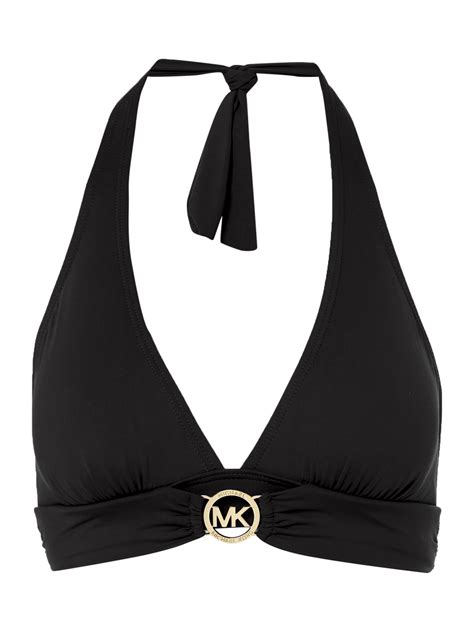 michael kors black swimsuit top|Michael Kors bikini new navy.